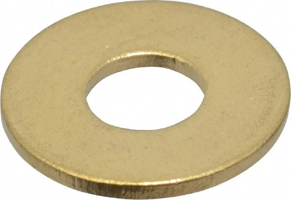 Value Collection R63092322 10" Screw Standard Flat Washer Brass, Plain Finish