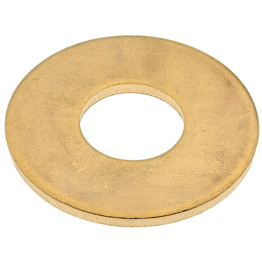 Value Collection R63094443 1/2" Screw, Standard Flat Washer Grade Commercial Brass, Plain