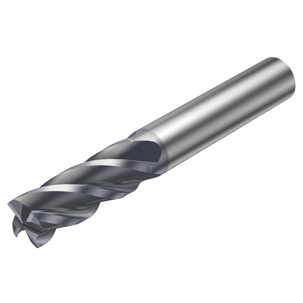 Sandvik Coromant 8351830 Corner Radius & Corner Chamfer End Mills Mill Diameter (Inch) 3/16  Mill Diameter (Decimal Inch) 0.1874  Mill Diameter (mm) 4.76  Number Of Flutes 4  Length of Cut (Inch) 7/16  Single Or Double End Single