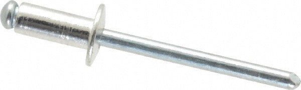 RivetKing ABS64/P250 Open End Blind Rivet Size 64, Dome Head, Aluminum Body, Steel Mandrel