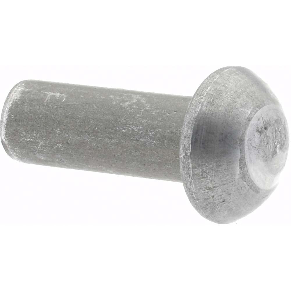 RivetKing 18N50RRDSP 3/16" Body Dia, Round Steel Solid Rivet