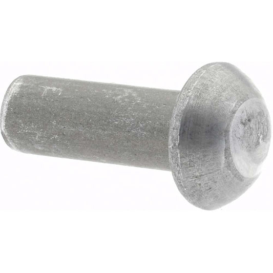 RivetKing 18N50RRDSP 3/16" Body Dia, Round Steel Solid Rivet