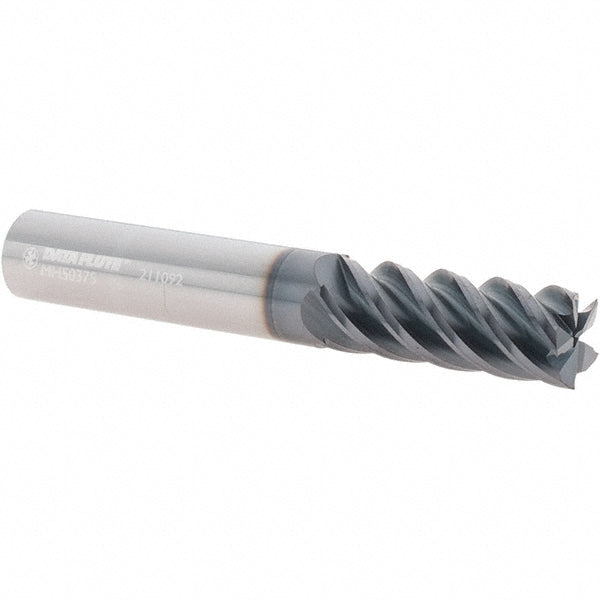 Data Flute Cnc 39760-85-D Square End Mill 3/8" Dia, 1" LOC, 5 Flute, Solid Carbide