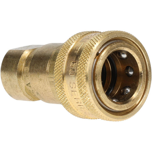 Parker BH3-60 Hydraulic Hose Female Pipe Rigid Coupler Fitting Hose Size 3/8", 3/8" Thread, 1,000 psi