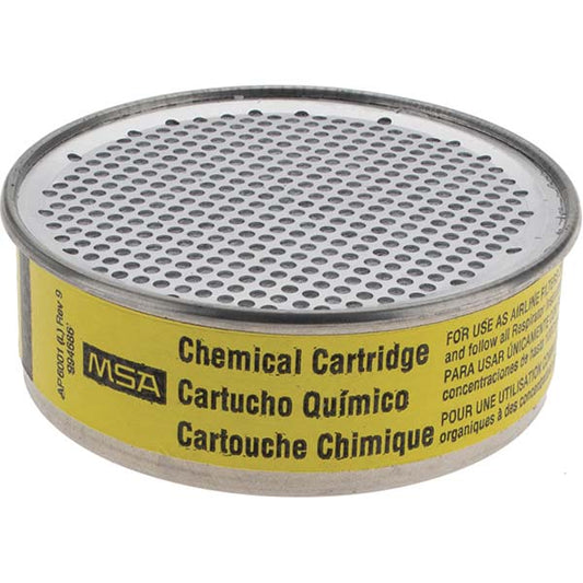 MSA 46727 PAPR Cartridges & Filters Type Cartridge  Product Type Cartridge  Protection Type Organic Vapor  Filter Type Organic Vapor (HE/OV)
