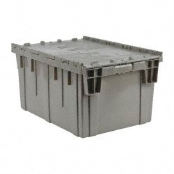 Quantum Storage QDC2820-15 Polypropylene Attached-Lid Storage Tote