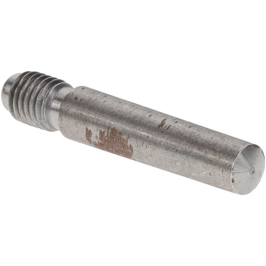 Value Collection MSC67703728X Size 4, 0.248" Large End Diam, Uncoated Steel 1/4-28 Threaded Taper Pin