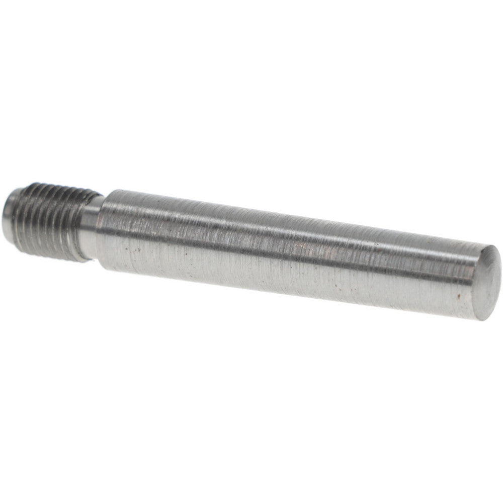 Value Collection MSC67704601X Size 7, 0.407" Large End Diam, Uncoated Steel 3/8-24 Threaded Taper Pin