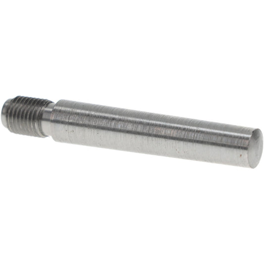 Value Collection MSC67704601X Size 7, 0.407" Large End Diam, Uncoated Steel 3/8-24 Threaded Taper Pin