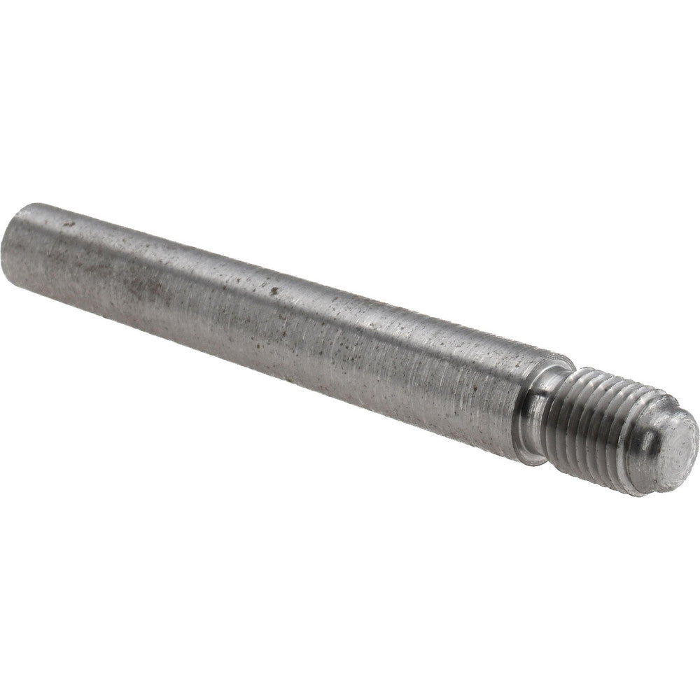 Value Collection MSC67704643X Size 7, 0.407" Large End Diam, Uncoated Steel 3/8-24 Threaded Taper Pin