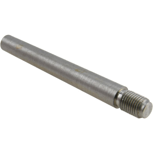 Value Collection MSC67704684X Size 7, 0.407" Large End Diam, Uncoated Steel 3/8-24 Threaded Taper Pin