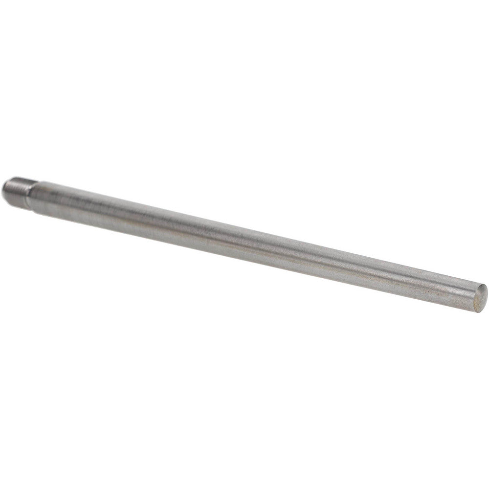 Value Collection MSC67704882X Size 7, 0.407" Large End Diam, Uncoated Steel 3/8-24 Threaded Taper Pin