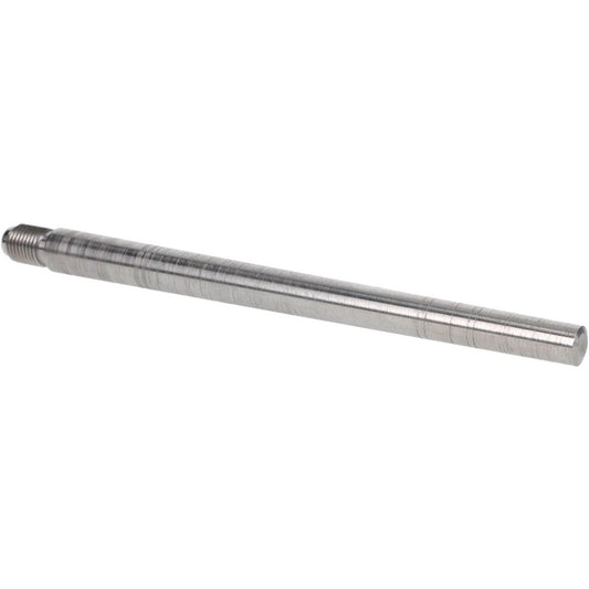 Value Collection MSC67705327X Size 8, 0.49" Large End Diam, Uncoated Steel 7/16-20 Threaded Taper Pin