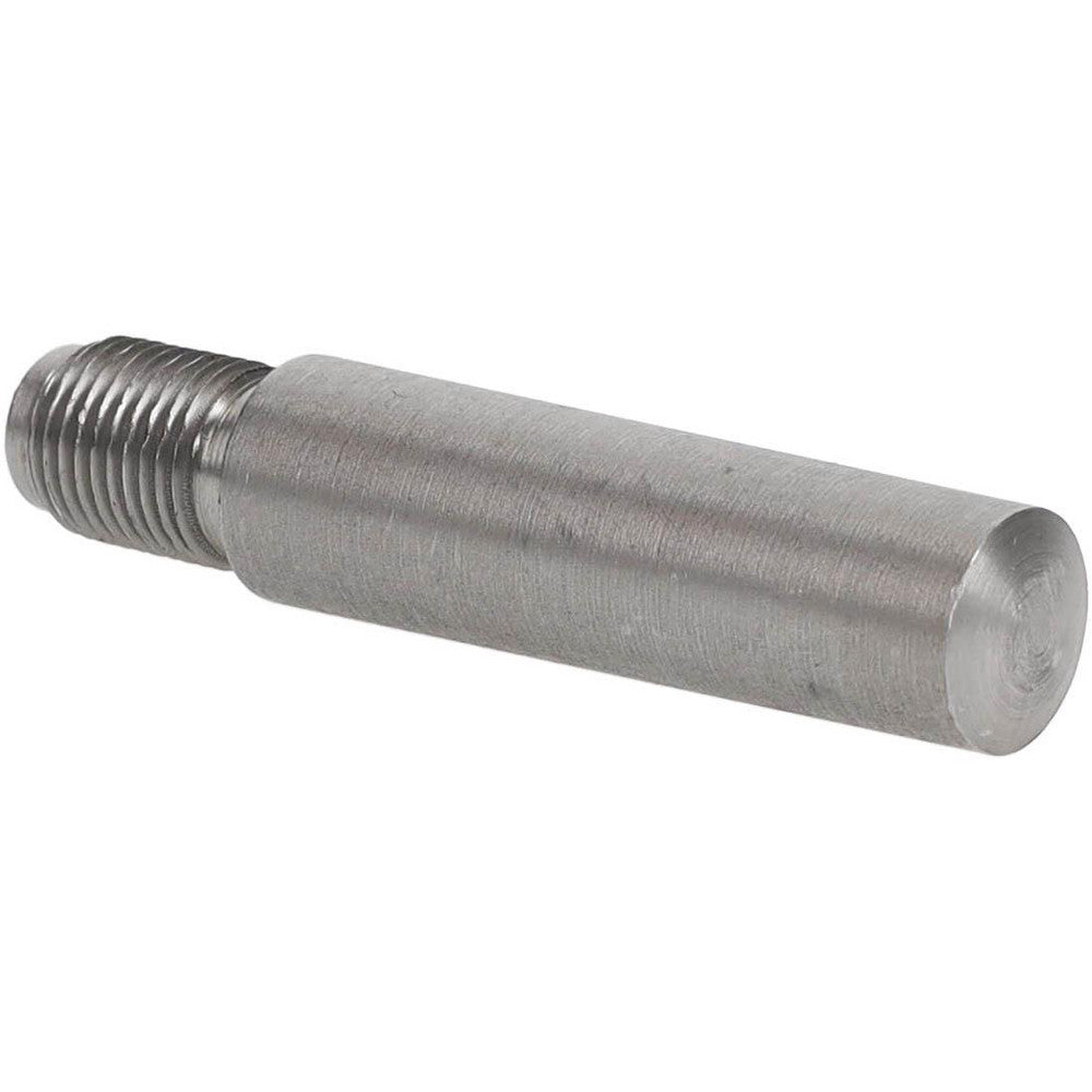 Value Collection MSC67705368X Size 9, 0.589" Large End Diam, Uncoated Steel 1/2-20 Threaded Taper Pin