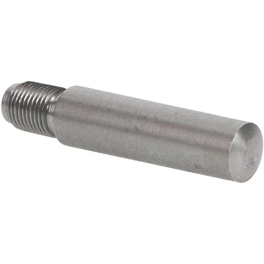 Value Collection MSC67705368X Size 9, 0.589" Large End Diam, Uncoated Steel 1/2-20 Threaded Taper Pin