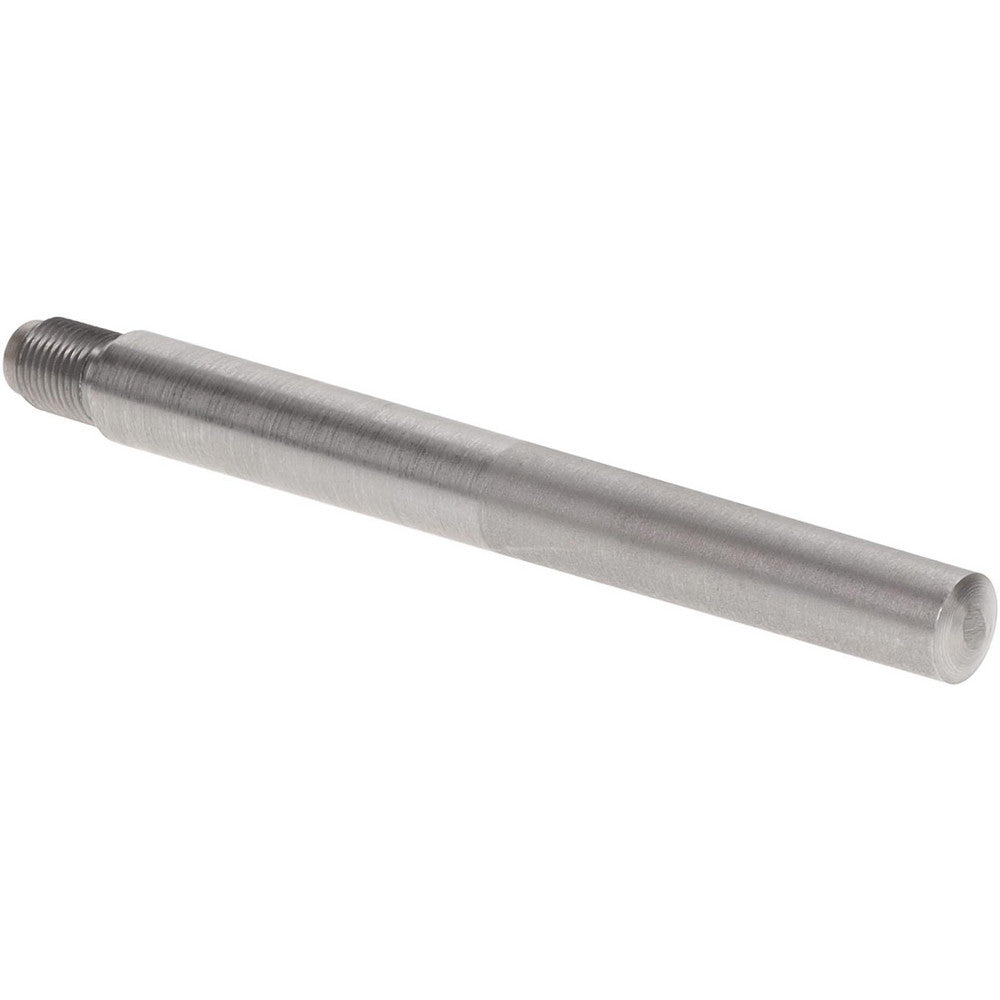 Value Collection MSC67705608X Size 9, 0.589" Large End Diam, Uncoated Steel 1/2-20 Threaded Taper Pin