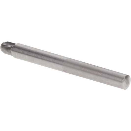 Value Collection MSC67705608X Size 9, 0.589" Large End Diam, Uncoated Steel 1/2-20 Threaded Taper Pin