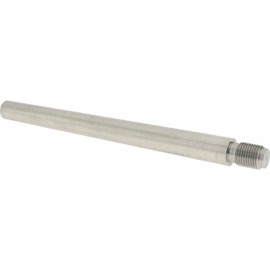 Value Collection MSC67707166X Size 9, 0.589" Large End Diam, Passivated Stainless Steel 1/2-20 Threaded Taper Pin