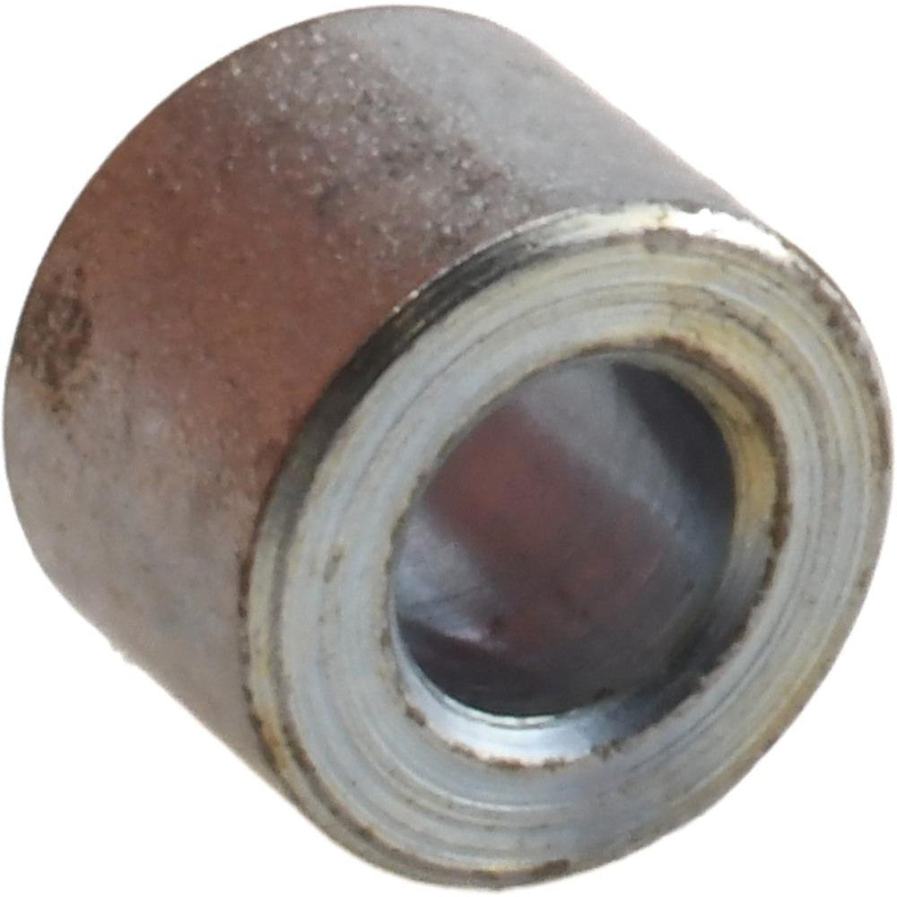 Electro Hardware S1351-M10-F21-K Round Circuit Board Spacer 1/4" Screw, 3/8" OAL, 0.257" ID, 1/2" OD, Steel