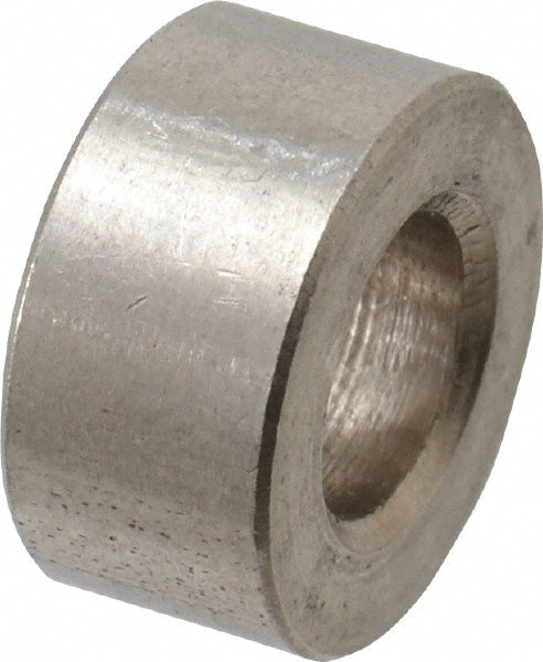 Electro Hardware S1343-M07-F16-K Round Circuit Board Spacer 1/4" Screw, 1/4" OAL, 0.257" ID, 1/2" OD, Stainless Steel