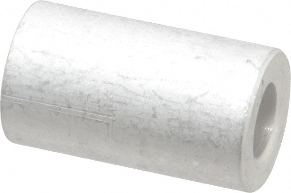 Electro Hardware S1383-M04-F16-K Round Circuit Board Spacer 1/4" Screw, 7/8" OAL, 0.257" ID, 1/2" OD, Aluminum