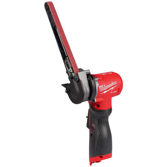 Milwaukee Tool 2482-20 Belt & Straight Line Sanders Batteries Included No  Belt Length 18in  Belt Width 0.5in  Exhaust Location Bottom  Battery Chemistry Lithium-ion  Battery Series M12