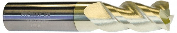 ProMax 109-01646 Square End Mill 1/4'' Dia, 1-1/2'' LOC, 1/4'' Shank Dia, 3-1/2'' OAL, 3 Flutes, Solid Carbide
