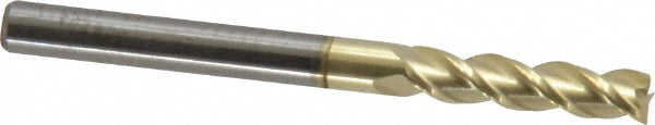 ProMax 109-00816 Square End Mill 1/8" Dia, 1/2" LOC, 3 Flute, Solid Carbide