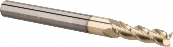 ProMax 109-01016 Square End Mill 5/32" Dia, 1/2" LOC, 3 Flute, Solid Carbide