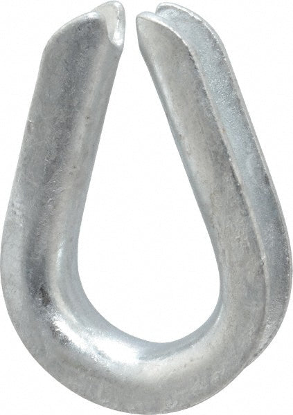 Campbell 6260202 Wire Rope Thimble Clip 5/16" Rope Dia, Steel
