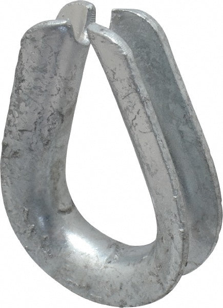 Campbell 6260203 Wire Rope Thimble Clip 3/8" Rope Dia, Steel