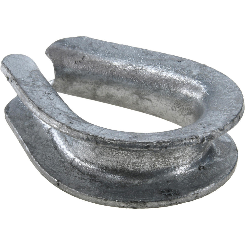 Campbell 6260205 Wire Rope Thimble Clip 1/2" Rope Dia, Steel