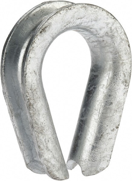 Campbell 6260207 Wire Rope Thimble Clip 3/4" Rope Dia, Steel