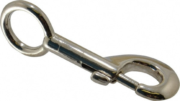 Value Collection 67790204 Oval Fixed Eye Bolt Snap 110 lb Load Capacity