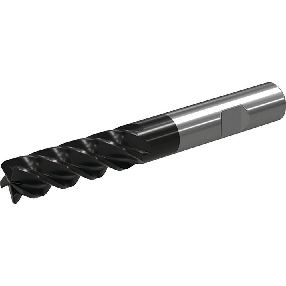 Widia 7008707 Corner Radius End Mill 1/2" Dia, 1-5/8" LOC, 0.0600" Radius, 5 Flute, Solid Carbide