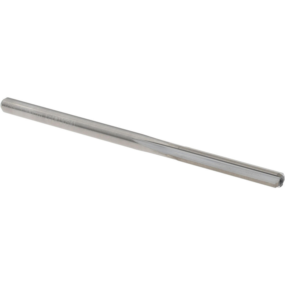 M.A. Ford 27212990 Chucking Reamer 3.30 mm Dia, 2-3/4" OAL, 7/8" Flute Length, Straight Flute, Straight-Cylindrical Shank, Solid Carbide
