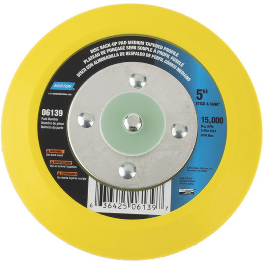 Norton 63642506139 Disc Backing Pad Adhesive & PSA
