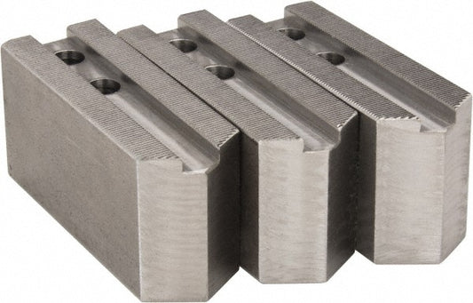 H & R Manufacturing HR-82-2.5-OP Soft Lathe Chuck Jaw Serrated