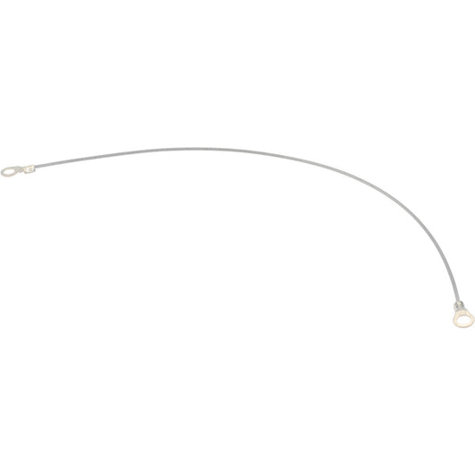 Value Collection P20022 12" Long, Steel Cable Eye & Eye End, Quick Release Pin Lanyard