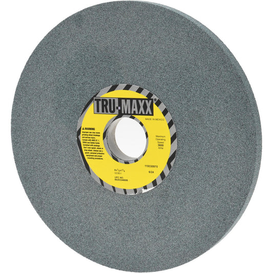 Tru-Maxx 66253246699 Surface Grinding Wheel 8" Dia, 1/2" Thick, 1-1/4" Hole, 80 Grit, I Hardness