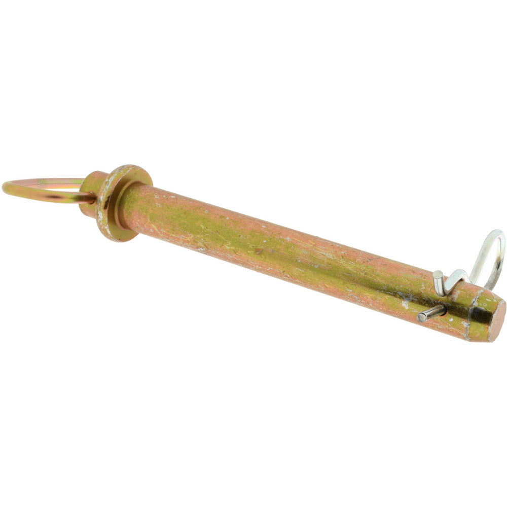 Value Collection P20065 1" Pin Diam, 8" Long, Zinc Plated Steel Pull Ring Hitch Pin