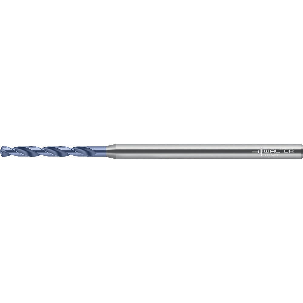Walter-Titex 8184746 Micro Drill Bit 2.60 mm Dia, (0.1024"), 140 deg, Solid Carbide