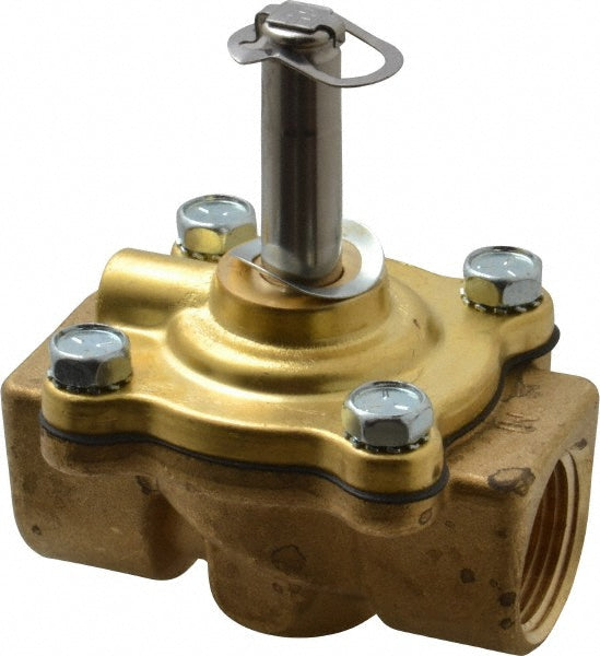 Parker 12F22C2148AAF Solenoid Valve 2-Way, 3/4" Port, NPT