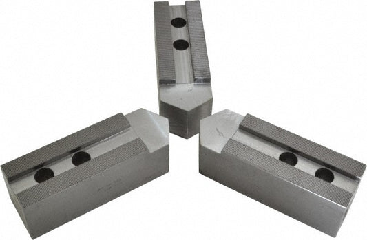 H & R Manufacturing HR-155-2.5-OP Soft Lathe Chuck Jaw Serrated