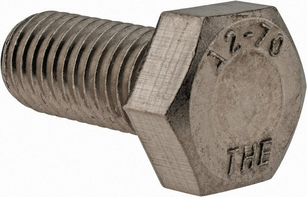 Value Collection HC3X14030-025BX Hex Head Cap Screw M14 x 2.00 x 30 mm, Grade 18-8 & Austenitic Grade A2 Stainless Steel