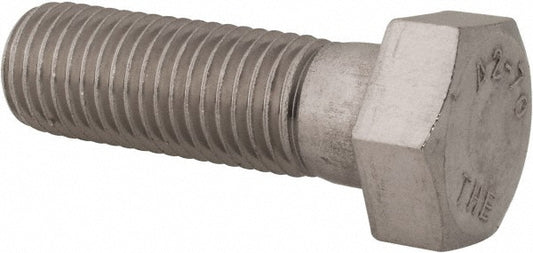 Value Collection HC1X16050-025BX Hex Head Cap Screw M16 x 2.00 x 50 mm, Grade 18-8 & Austenitic Grade A2 Stainless Steel