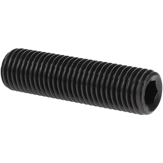 Value Collection 832705PR Set Screw M16x2, 60.00 mm Overall Length, Flat Point, Alloy Steel, Grade 14.9 (45H)