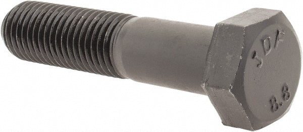 Value Collection 644166PR Hex Head Cap Screw M16x2, 70.00 mm Length Under Head, Grade 8.8 Steel, Bright/Uncoated Finish