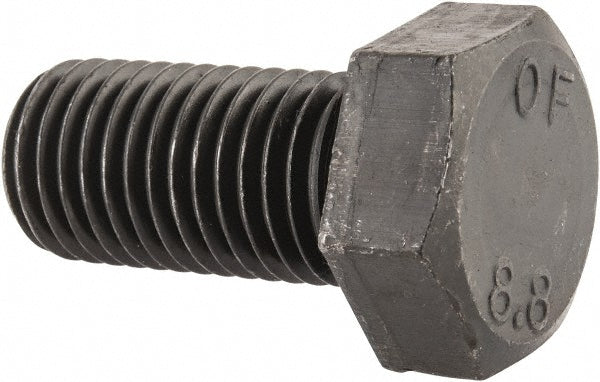 Value Collection 643226PS Hex Head Cap Screw M20x2.5, 40.00 mm Length Under Head, Grade 8.8 Steel, Bright/Uncoated Finish