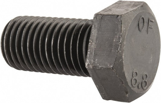 Value Collection 643226PS Hex Head Cap Screw M20x2.5, 40.00 mm Length Under Head, Grade 8.8 Steel, Bright/Uncoated Finish